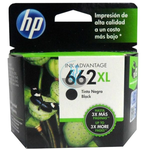 Tinta Hp CZ105AL (662XL) Negro Deskjet 3545, 4645 360 Páginas