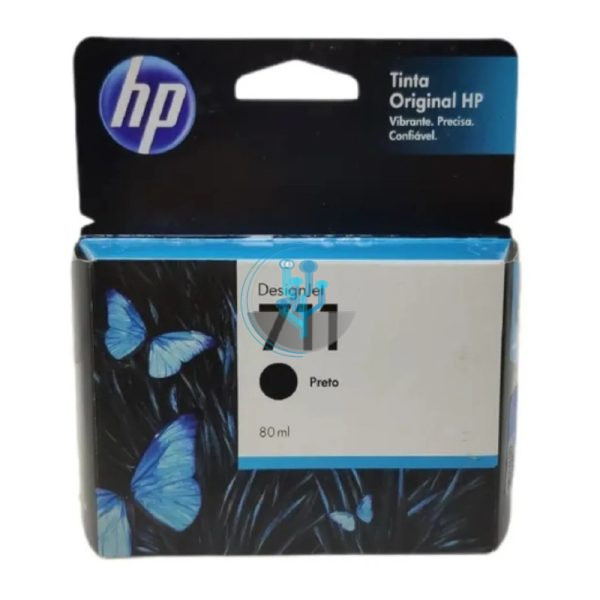 Tinta HP CZ133A (711) Black DesignJet T130, T530 80ml