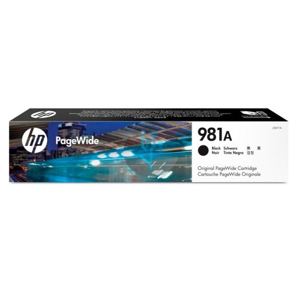 Tinta HP J3M71A (981A) Negro 586DN, 556DN 6,000 Páginas