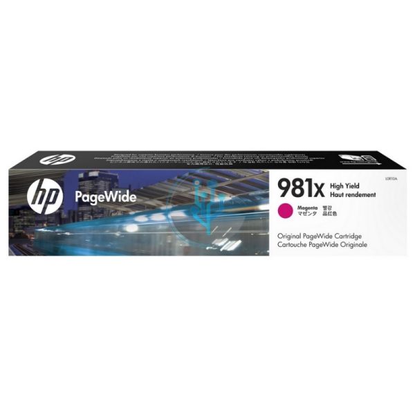 Tinta HP L0R10A (981X) Magenta 586dn, 556DN 10000 Paginas