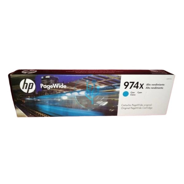 Tinta HP L0R99AL (974X) Cyan PageWide 477DW 7,000 paginas
