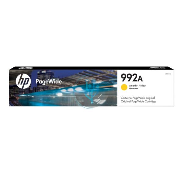 Tinta HP M0J83AL (992A) Yellow PageWide 777 8,000 Páginas