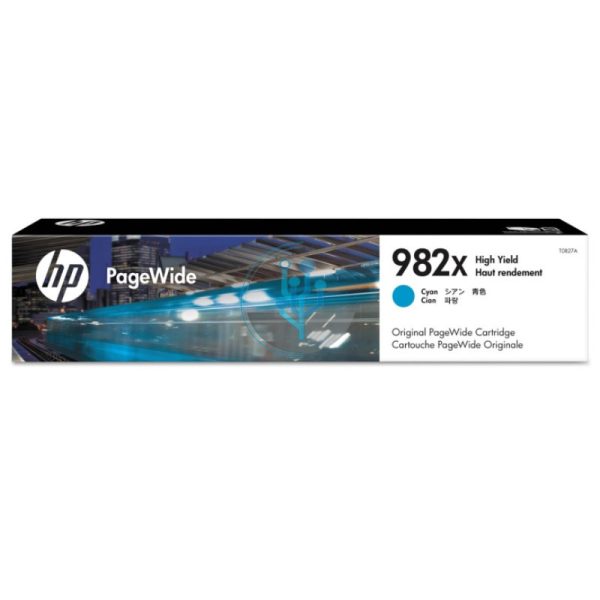 Tinta HP T0B27A (982X) Cyan 765DN, 780DN 16,000 Páginas