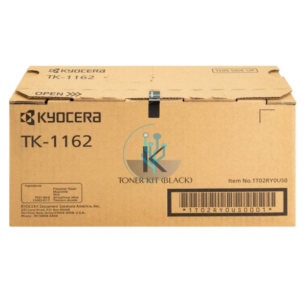Toner Kyocera TK-1162 Negro P2040dw 7,200 Páginas