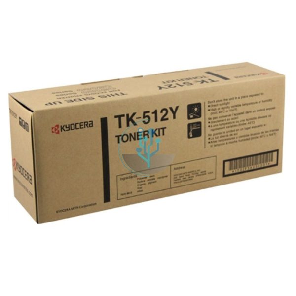 Toner Kyocera TK-512Y Yellow FSC5025N 8,000 Páginas