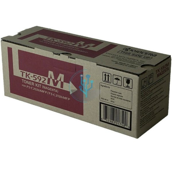 Toner Kyocera TK-592M Magenta FSC2026MFP 5,000 Páginas