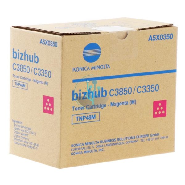 Toner Konica Minolta TNP48M Magenta Bizhub C3850 10,000 Páginas