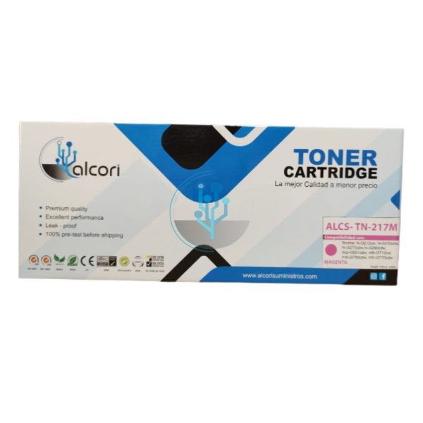 Toner Brother Compatible TN-217M Magenta DCP-L3551CDW 2,300 Páginas