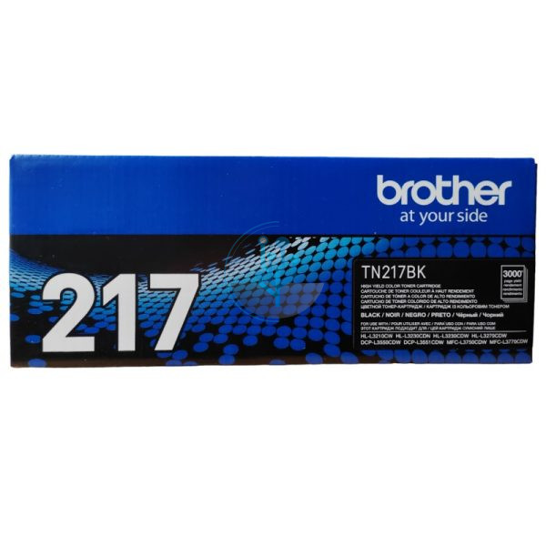 Toner Brother TN-217bk Black hl-l3270, mfc-l3750cdw 3000pg.