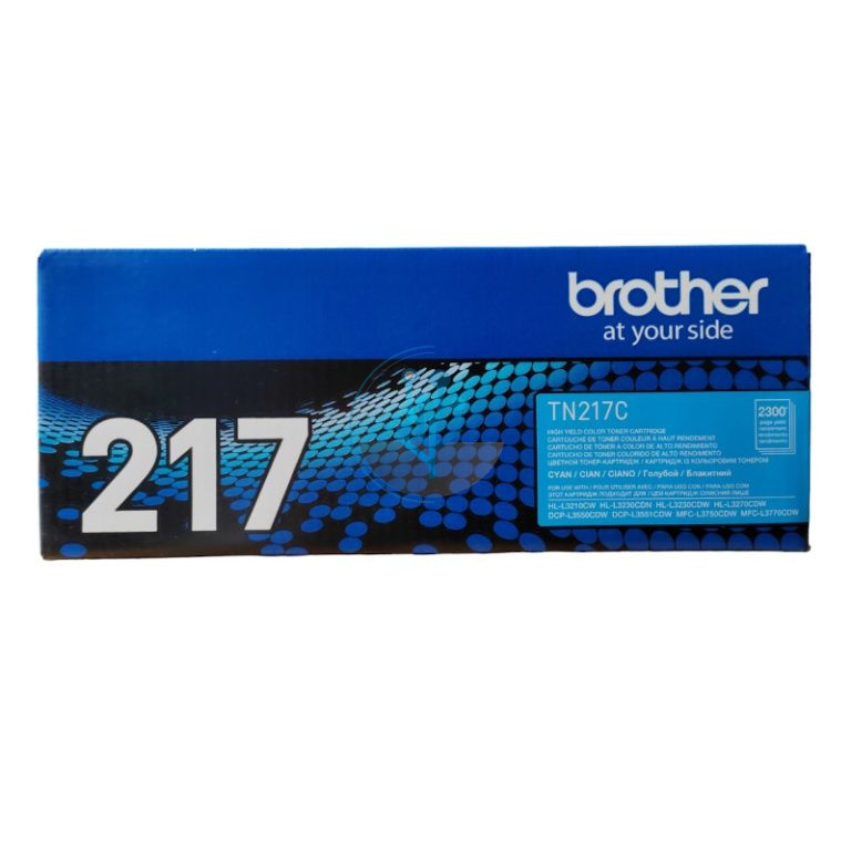 Toner Brother TN-217C Cyan Hl-L3270, Mfc-L3750 2300 Paginas