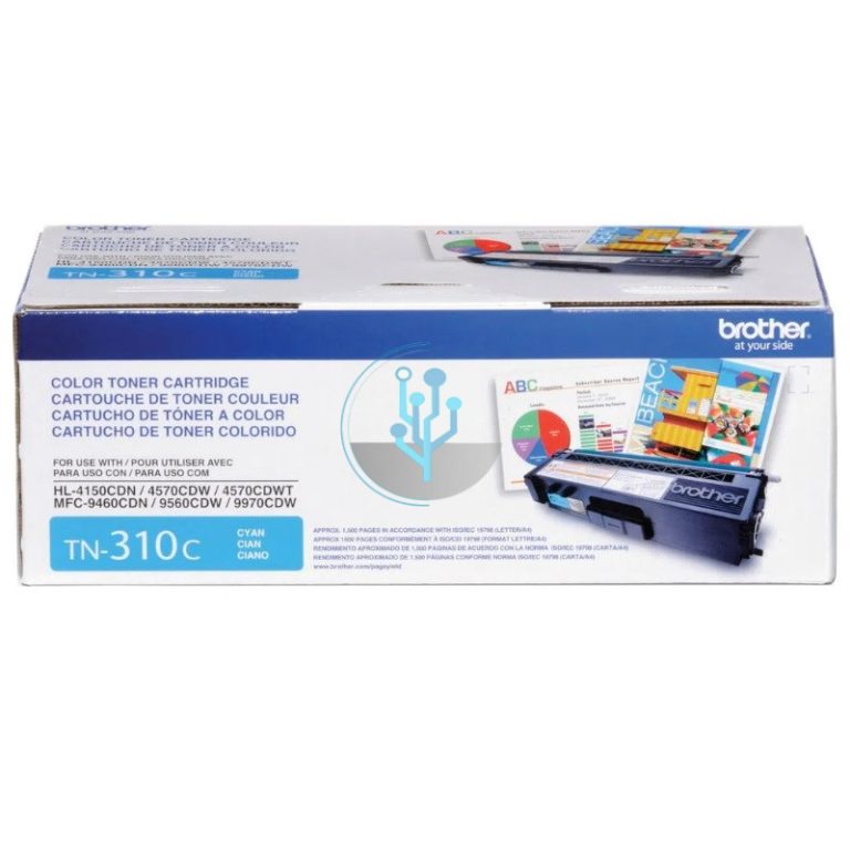 Toner Brother TN-310C Cyan MFC9970CDW 1,500 Páginas