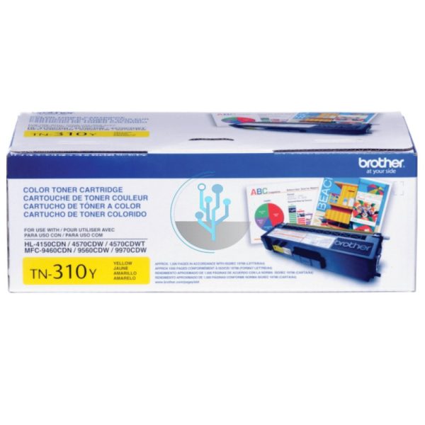 Toner Brother TN-310Y Yellow MFC9970CDW 1,500 Páginas