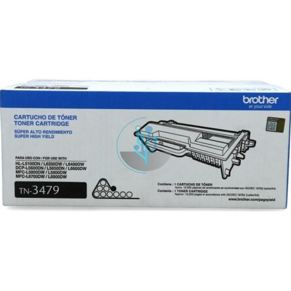 Toner Brother TN-3479 HL-L5100DN, MFC-L6900DW 12,000 Paginas