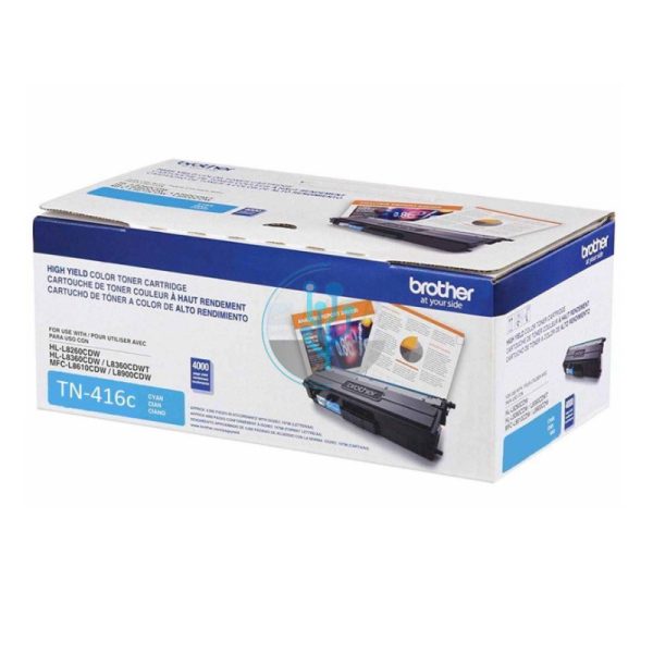 Toner Brother TN-416C Cyan MFCL8900CDW 6,500 Páginas