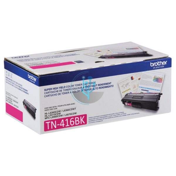 Toner Brother TN-416M Magenta MFCL8900CDW 6,500 Páginas