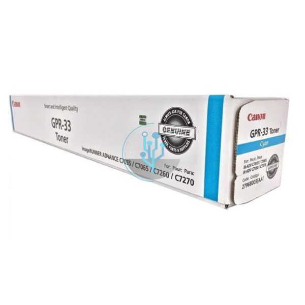 Toner Canon GPR-33 Cian IRC7055, C7260 52,000 Páginas
