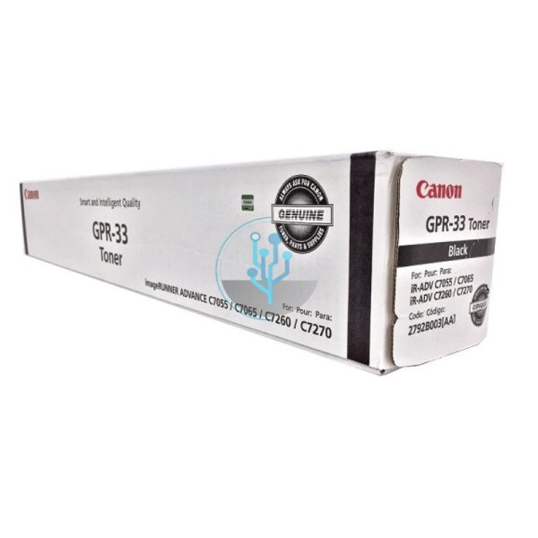 Toner Canon GPR-33 Black IRC7055, C7260 80,000 Páginas