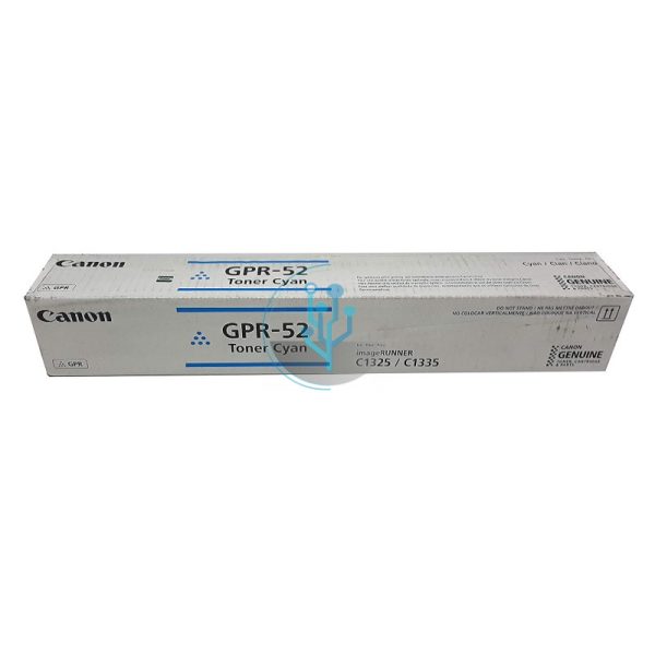 Toner Canon GPR-52 Cyan IRC1335, IRC1325IF 11,500 Páginas