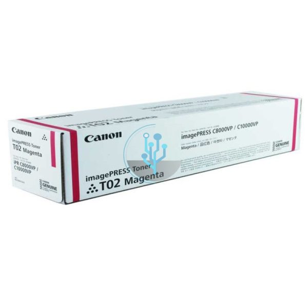 Toner Canon T02 Magenta C8000, C10000 44,000 Páginas