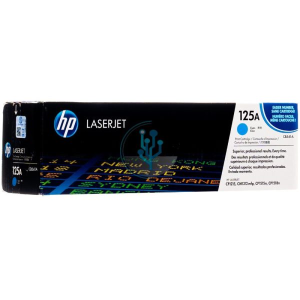 Toner HP CB541A (125A) LaserJet CP1215, CM1312 Cyan 1,400 Páginas