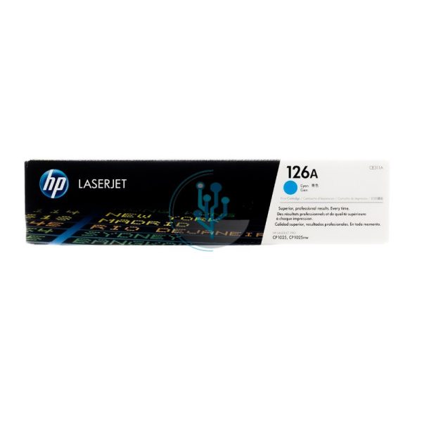 Toner HP CE311A (126A) CP1025NW Cian 1,000 Paginas