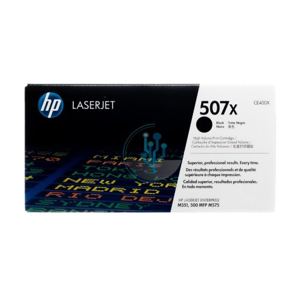 Toner HP CE400X (507x) M551 / M575 Negro 11,000 Paginas