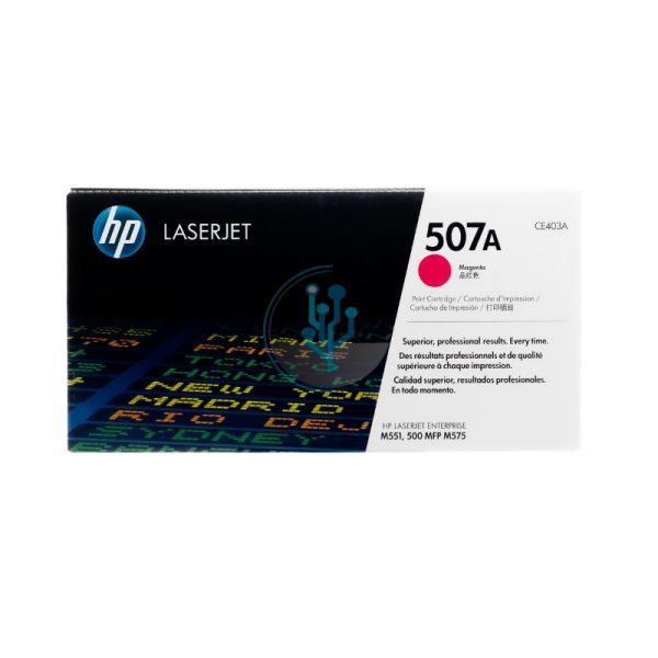Toner HP CE403A (507a) M551 / M575 Magenta 6,000 paginas