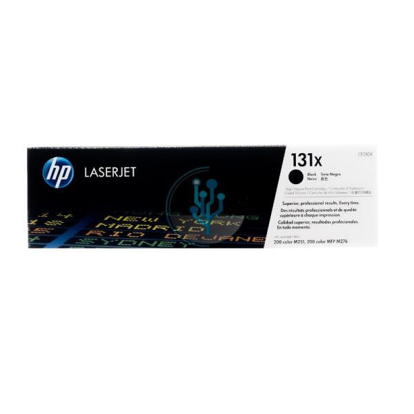 Toner HP CF210X (131X) LaserJet Pro 200 M276 Negro 2,400 Páginas