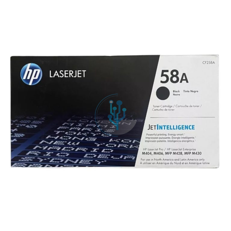 Toner HP CF258A (58a) M404, M428fdw Negro 3,000 Paginas