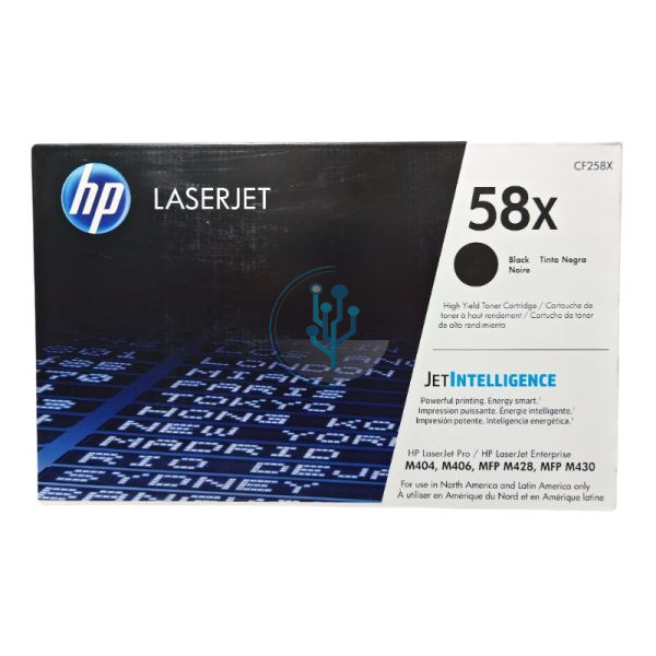 Toner HP CF258X (58X) l.j.p m404 Negro 10,000 Paginas