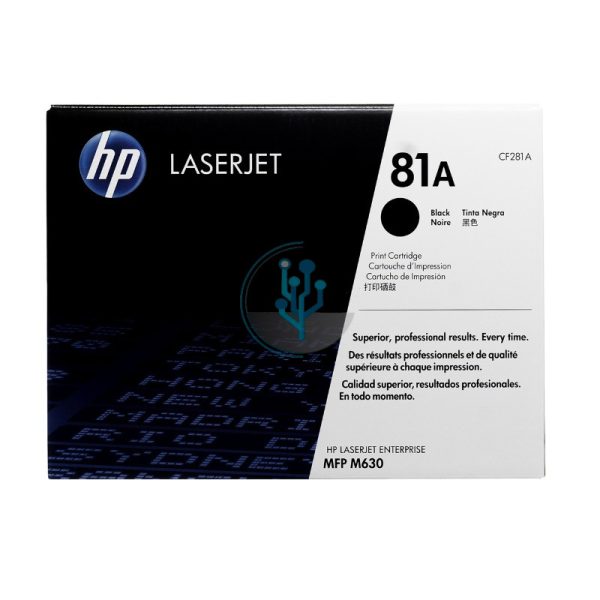 Toner HP CF281A (81A) MFP M630 Negro 10,500 Páginas