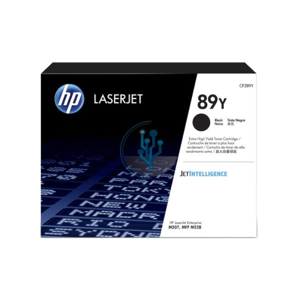 Toner HP CF289Y (89y) LaserJet M507 Negro 20,000 Páginas
