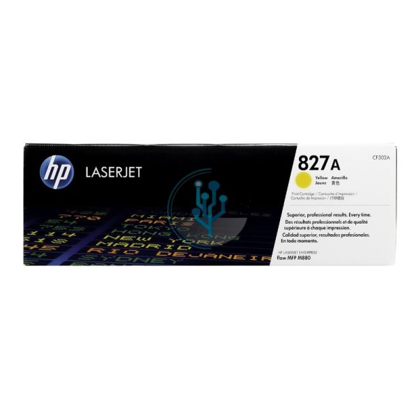 Toner HP CF302A (827A) LaserJet MFP M880Z Yellow 32,000 Páginas