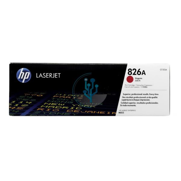 Toner HP CF313A (826A) LaserJet M855DN Magenta 31,500 Páginas