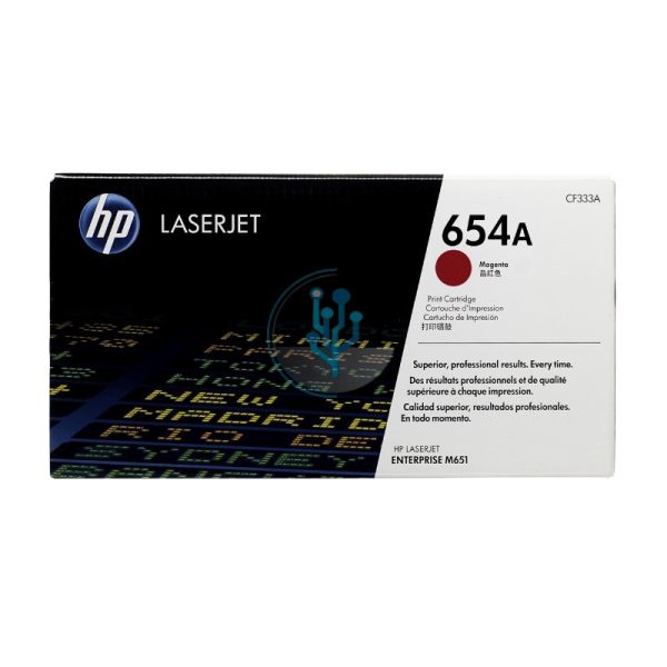 Toner HP CF333A (654A) ent m651 Magenta 15,000 Páginas