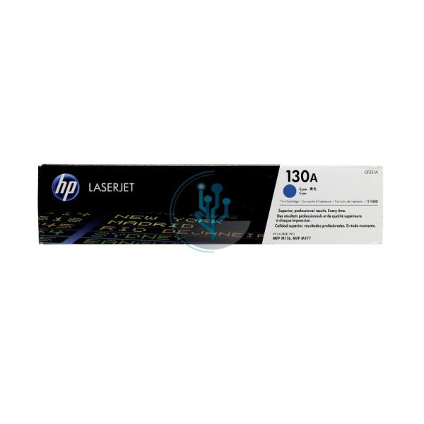 Toner HP CF351A (130a) LaserJet MFP M177 Cyan 1,000 Páginas