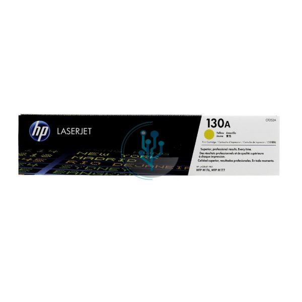 Toner HP CF352A (130a) LaserJet MFP M177 Yellow 1,000 Páginas
