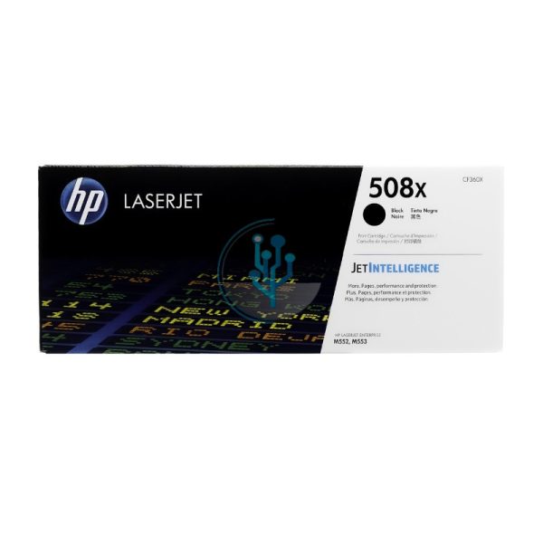 Toner HP CF360X (508x) M553dh / M577dn Black 12,500 Paginas