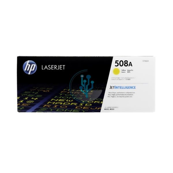 Toner HP CF362A (508a) M553dh / M577dn Yellow 5,000 Paginas