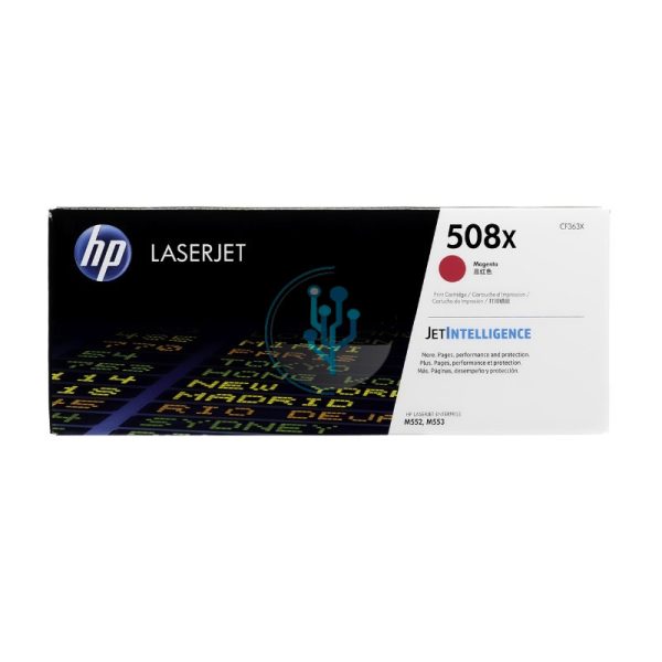 Toner HP CF363X (508x) M553dh / M577dn Magenta 9,500 Paginas