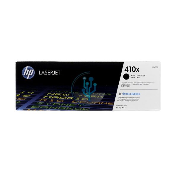 Toner HP CF410X (410X) Negro Laserjet M477 6,500 Páginas