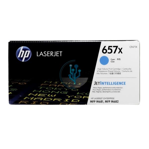 Toner HP CF471X (657X) Cyan Enterprise M681 23,000 Páginas