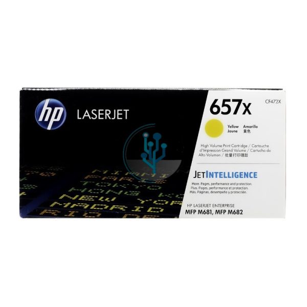 Toner HP CF472X (657X) Yellow Enterprise M681 23,000 Páginas