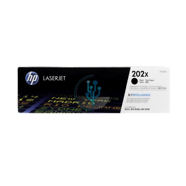 Toner HP CF500X (202x) Negro M254DW / M281FDW 3,200 Paginas