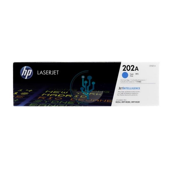 Toner HP CF501A (202a) Cyan M254DW / M281FDW 1,300 Paginas