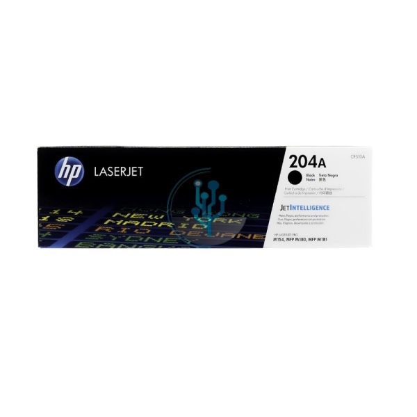 Toner HP CF510A (204A) LaserJet Pro M154 Negro 1,100 Páginas