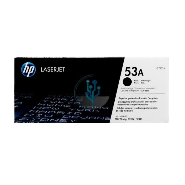 Toner HP Q7553A (53A) LaserJet p2015, m2727 3,000 paginas