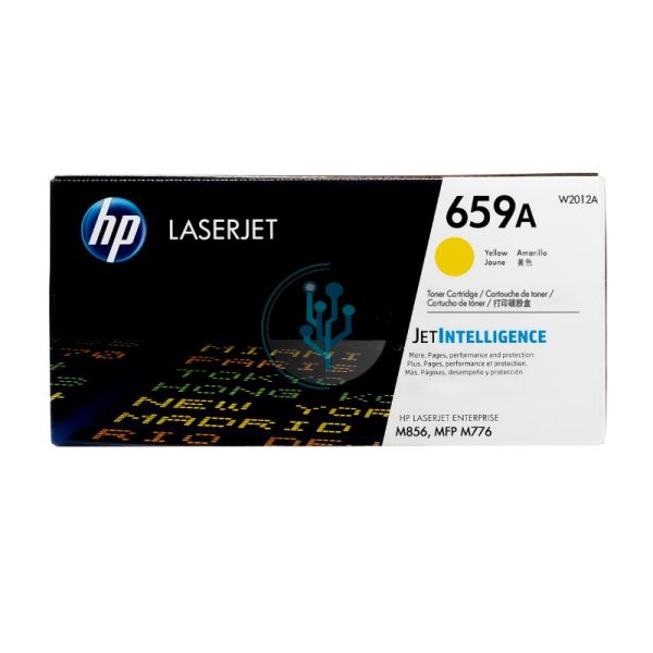 Toner HP W2012A (659A) LaserJet m856 Yellow 13,000 Páginas