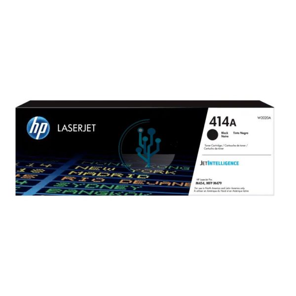 Toner HP W2020A (414A) M479dw, M454 Black 2,400 Paginas