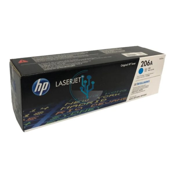 Toner HP W2111A (206a) M255, M283fdw Cyan 1,250 Paginas